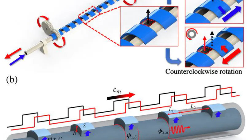 Physical observation of a robust acoustic pumping in waveguides with dynamic boundary